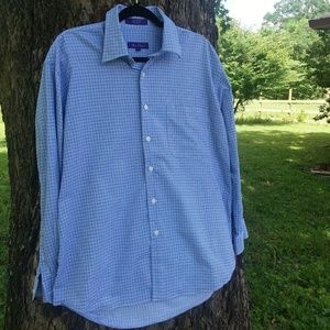 Alan Flusser Checked Button-up Large